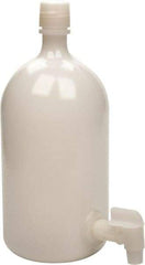 Bel-Art - 1 Gal Carboy - Polyethylene, White, 38mm Cap - Exact Tool & Supply