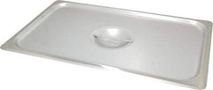 VOLLRATH - 20.8" Long x 12.8" Wide, Rectangular Stainless Steel Lid - Use with Food Pan - Exact Tool & Supply