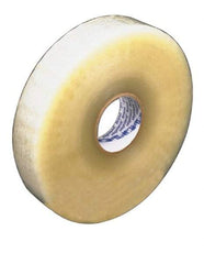 3M - 2" x 1,000 Yd Natural (Color) Rubber Adhesive Sealing Tape - Polypropylene Film Backing, 1.9 mil Thick, 44 Lb Tensile Strength, Series 371 - Exact Tool & Supply