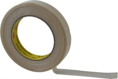 3M - 3/4" x 55 Yd Clear Rubber Adhesive Packaging Tape - Polypropylene Film Backing, 5.7 mil Thick, 150 Lb Tensile Strength, Series 8959 - Exact Tool & Supply