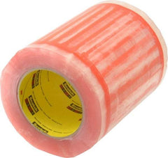 3M - 500 Piece, 8" Long x 6" Wide, Tape Roll - Document Enclosed, Clear with Orange Border - Exact Tool & Supply