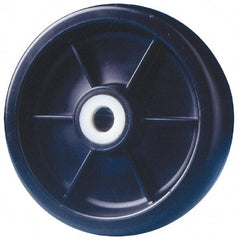 Fairbanks - 8 Inch Diameter x 2 Inch Wide, Polyolefin Caster Wheel - 675 Lb. Capacity, 2-3/16 Inch Hub Length, 3/4 Inch Axle Diameter, Delrin Bearing - Exact Tool & Supply