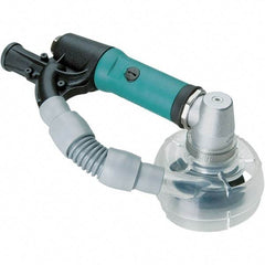 Dynabrade - 3" Max Disc, 15,000 RPM, Pneumatic Handheld Disc Sander - 21 CFM, 1/4 NPT Inlet, 0.4 hp, 90 psi - Exact Tool & Supply