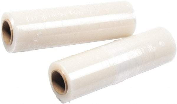 UNIVERSAL - 18" x 1,500' 70 Gauge Clear Handwrap Stretch Film - 4 Piece, 70 Gauge, Clear - Exact Tool & Supply
