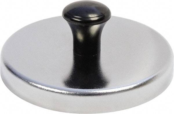 Mag-Mate - 3-3/16" Diam Magnetic Print Holder - Round, 1-3/16" High, 47.5 Lb Average Magnetic Pull - Exact Tool & Supply