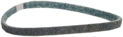 Norton - 1/4" Wide x 18" OAL, Aluminum Oxide Abrasive Belt - Aluminum Oxide, Very Fine, Nonwoven, Cloth Backing - Exact Tool & Supply