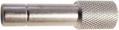 Legris - 10mm Outside Diam, Nickel Plated Brass Push-to-Connect Tube Plug - 435 Max psi, Plug-In Connection, FKM O-Ring - Exact Tool & Supply
