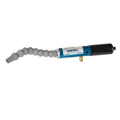 Vortec - Cold Air Coolant Systems; Type: Frost Free Cold Air Gun ; Air Capacity (BTU/Hr): 2500 ; Hose Length (Inch): 9 ; Hose Inside Diameter (Inch): 3/8 ; Number of Outlets: 1.000 ; Tank/Unit Length (Inch): 10-5/8 - Exact Tool & Supply