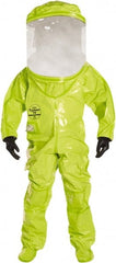 Dupont - Size L Yellow Chemical & Disposable Encapsulated Suit - Exact Tool & Supply