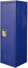 Hallowell - 1 Door, 1 Tier, Kid & Teen Lockers - Exact Tool & Supply