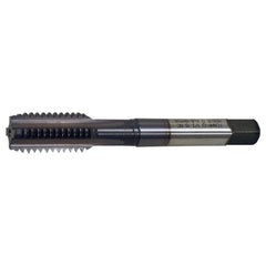 M10x1.5 4 Flute D6 HSS (M4) CNC For Cast Iron & Harder Materials Straight Flute Tap- TiCN - Exact Tool & Supply