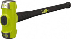 Wilton - 14 Lb Head, 24" Long Sledge Hammer - Steel Head, Steel Handle with Grip - Exact Tool & Supply