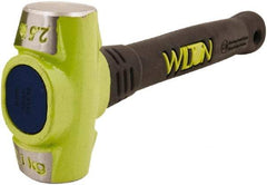 Wilton - 2-1/2 Lb Head, 12" Long Sledge Hammer - Steel Head, Steel Handle with Grip - Exact Tool & Supply