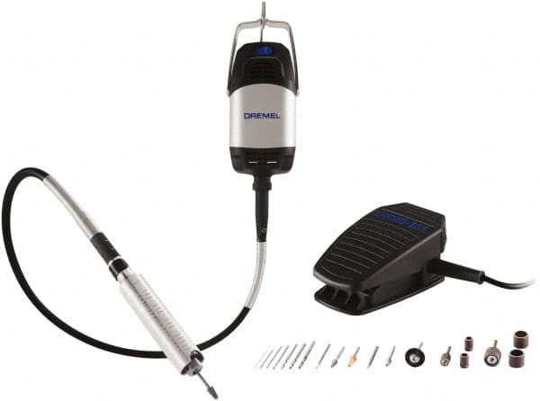 Dremel - Flexible Shaft Grinders Speed (RPM): 23000 Amperage: 2.5 - Exact Tool & Supply