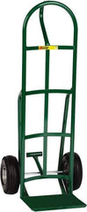 Little Giant - 800 Lb Capacity 49" OAH Hand Truck - 12 x 14" Base Plate, Loop Handle, Steel, Pneumatic Wheels - Exact Tool & Supply