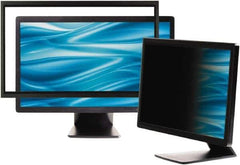 3M - Black & Silver Adjustable Stand - Use with Monitor, Printer, Laptop - Exact Tool & Supply