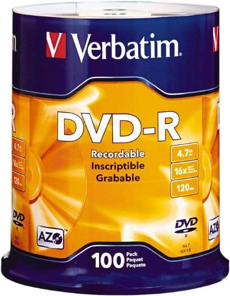 Verbatim - DVD-R Discs - Exact Tool & Supply