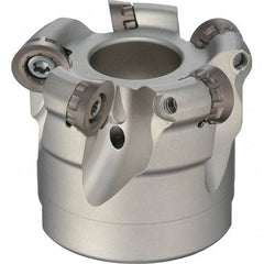Sumitomo - 2" Cut Diam, 6mm Max Depth, 3/4" Arbor Hole, 4 Inserts, RDET12 Insert Style, Indexable Copy Face Mill - RSX Cutter Style, 1-3/4 High, Series RSX - Exact Tool & Supply