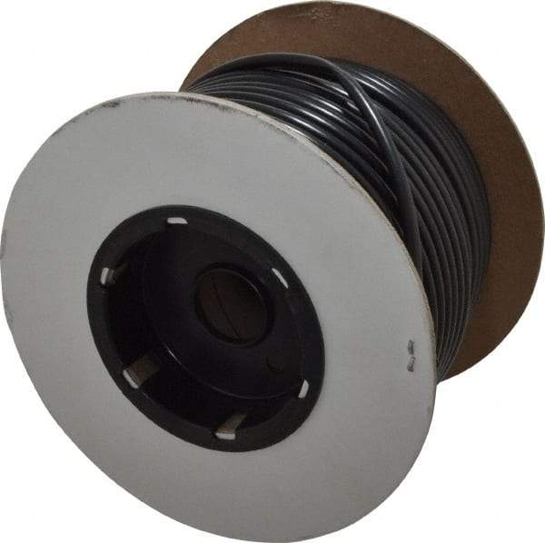 Made in USA - 2:1, PVC Heat Shrink Electrical Tubing - Black - Exact Tool & Supply