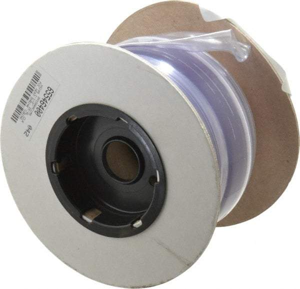 Made in USA - 2:1, PVC Heat Shrink Electrical Tubing - Clear - Exact Tool & Supply