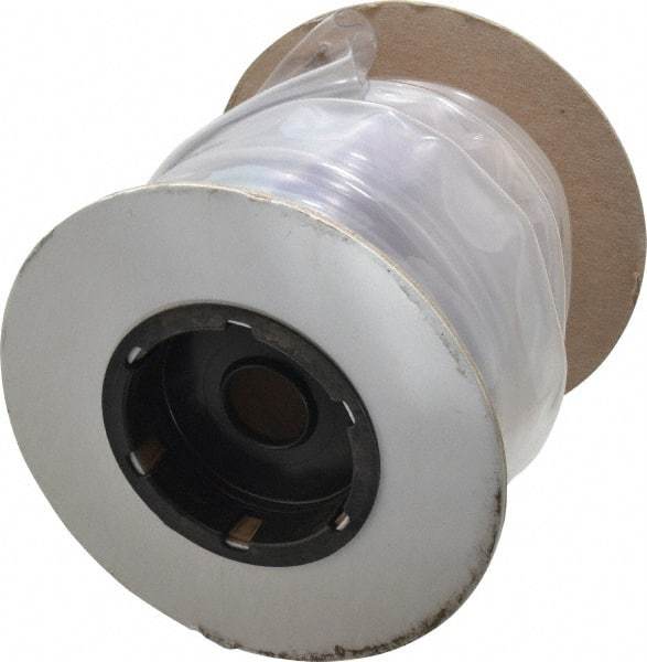 Made in USA - 2:1, PVC Heat Shrink Electrical Tubing - Clear - Exact Tool & Supply