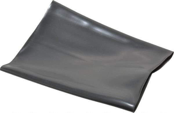 Made in USA - 6" Long, 2:1, PVC Heat Shrink Electrical Tubing - Black - Exact Tool & Supply