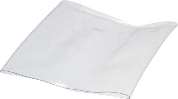 Made in USA - 6" Long, 2:1, PVC Heat Shrink Electrical Tubing - Clear - Exact Tool & Supply