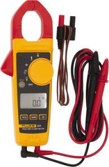 Fluke - 324, CAT IV, CAT III, Digital True RMS Clamp Meter with 1.18" Clamp On Jaws - 600 VAC/VDC, 400 AC Amps, Measures Voltage, Capacitance, Continuity, Current, Resistance, Temperature - Exact Tool & Supply