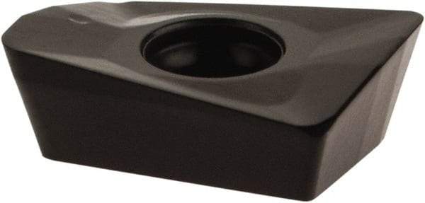 Seco - XOMX10T308 M09 Grade T350M Carbide Milling Insert - TiCN/Al2O3 Finish, 0.151" Thick, 0.27" Inscribed Circle - Exact Tool & Supply