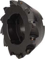 Kennametal - 6" Cut Diam, 0.098" Max Depth, 1-1/2" Arbor Hole, 12 Inserts, XD 12 Insert Style, Indexable Copy Face Mill - C7792VXD12-6.00Z12R Cutter Style, 2.48" High, Series 7792 - Exact Tool & Supply