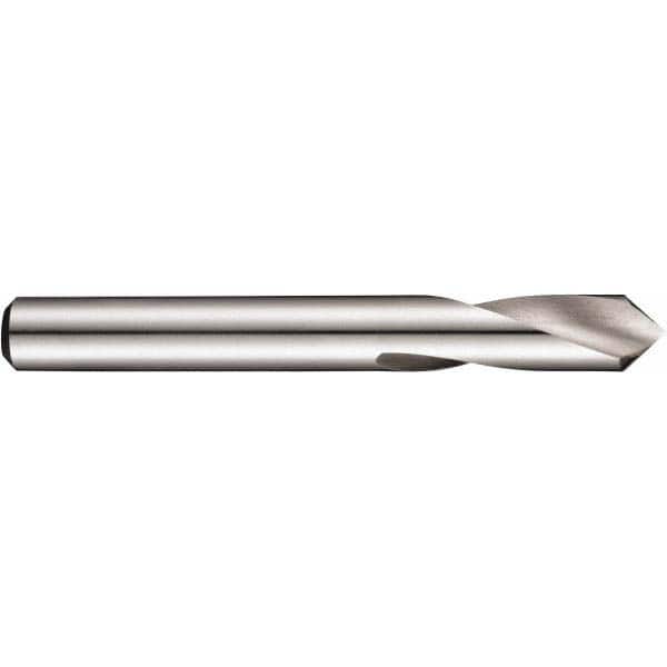 DORMER - 12mm Body Diam, 120°, 102mm OAL, High Speed Steel Spotting Drill - Exact Tool & Supply