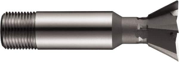 DORMER - 28mm Diam x 12.5mm Width of Cut, 60° Included Angle, High Speed Steel Dovetail Cutter - Uncoated - Exact Tool & Supply