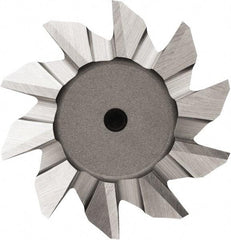 DORMER - 25mm Diam x 6.3mm Width of Cut, 45° Included Angle, Cobalt Dovetail Cutter - Weldon Flat, Uncoated - Exact Tool & Supply