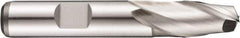 DORMER - 18mm Diam, 19mm LOC, 2 Flute Powdered Metal Keyway End Mill - Spiral Flute, Uncoated, 16mm Shank Diam, 79mm OAL, 30° Helix, Centercutting - Exact Tool & Supply