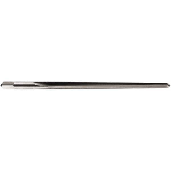 DORMER - 40mm Pin, 1.8321" Diam, 1.5642" Small End, 40mm Diam Straight Shank, 340mm Flute, Taper Pin Reamer - Exact Tool & Supply