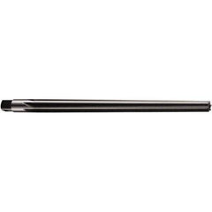 DORMER - 8mm Pin, 0.4255" Diam, 0.3113" Small End, 10.5mm Diam Straight Shank, 145mm Flute, Taper Pin Reamer - Exact Tool & Supply