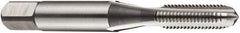 DORMER - M6x1.00 Metric Coarse, 3 Flute, Bottoming, Plug & Taper, Bright Finish, High Speed Steel Tap Set - Left Hand Cut, 56mm OAL, 6H Class of Fit, Series E101 - Exact Tool & Supply