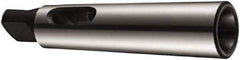 DORMER - MT2 Inside Morse Taper, MT4 Outside Morse Taper, Standard Reducing Sleeve - Hardened & Ground Throughout, 124mm OAL - Exact Tool & Supply
