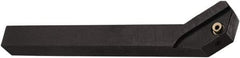 DORMER - K100, Right Hand Cut, Indexable Cutoff Toolholder - 5/16" Max Depth of Cut, 12mm Shank Width, 12mm Shank Height, 125mm OAL - Exact Tool & Supply