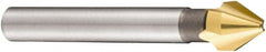 DORMER - 8mm Shank Diam, 3 Flute 60° High Speed Steel Countersink - Exact Tool & Supply