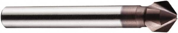 DORMER - 10mm Shank Diam, 3 Flute 100° High Speed Steel Countersink - Exact Tool & Supply