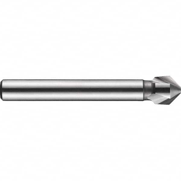 DORMER - 10mm Shank Diam, 3 Flute 90° High Speed Steel Countersink - Exact Tool & Supply