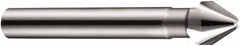 DORMER - 8mm Shank Diam, 3 Flute 60° High Speed Steel Countersink - Exact Tool & Supply