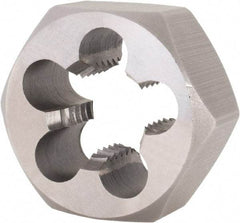 DORMER - M16x2.00 Metric Coarse Thread, Right Hand Thread, Hex Rethreading Die - High Speed Steel, Series F202 - Exact Tool & Supply