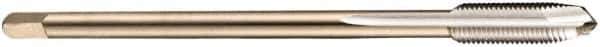 DORMER - M27x1.50 Metric Fine, 4 Flute, Bright Finish, Cobalt Spiral Point Tap - Plug Chamfer, Right Hand Thread, 140mm OAL, 28mm Thread Length, 20mm Shank Diam, 6H Class of Fit, Series EP10 - Exact Tool & Supply