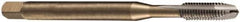 DORMER - M30x3.50 Metric Coarse, 4 Flute, Bright Finish, Cobalt Spiral Point Tap - Plug Chamfer, Right Hand Thread, 180mm OAL, 45mm Thread Length, 22mm Shank Diam, 6H Class of Fit, Series EP006H - Exact Tool & Supply