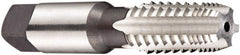 DORMER - 1 - 11-1/2 NPT, 5 Flutes, Bright Finish, High Speed Steel, Interrupted Thread Pipe Tap - Exact Tool & Supply
