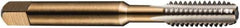 DORMER - 1-8 BSW, 4 Flute, Bottoming, Plug & Taper, Bright Finish, High Speed Steel Tap Set - Right Hand Cut, 130mm OAL, Medium Class of Fit, Series E531 - Exact Tool & Supply
