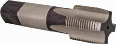 DORMER - 3/4-14" BSPP, 4 Flutes, Plug Chamfer, Bright Finish, High Speed Steel British Standard Pipe Tap - Series E547 - Exact Tool & Supply