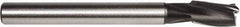 Union Butterfield - 25/32" Diam, 1/2" Shank, Diam, 3 Flutes, Straight Shank, Interchangeable Pilot Counterbore - 5-3/8" OAL, 1-1/4" Flute Length, Bright Finish, High Speed Steel, Aircraft Style - Exact Tool & Supply